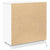 Sideboard with LED White 71 x 34.5 x 75 cm Engineered wood