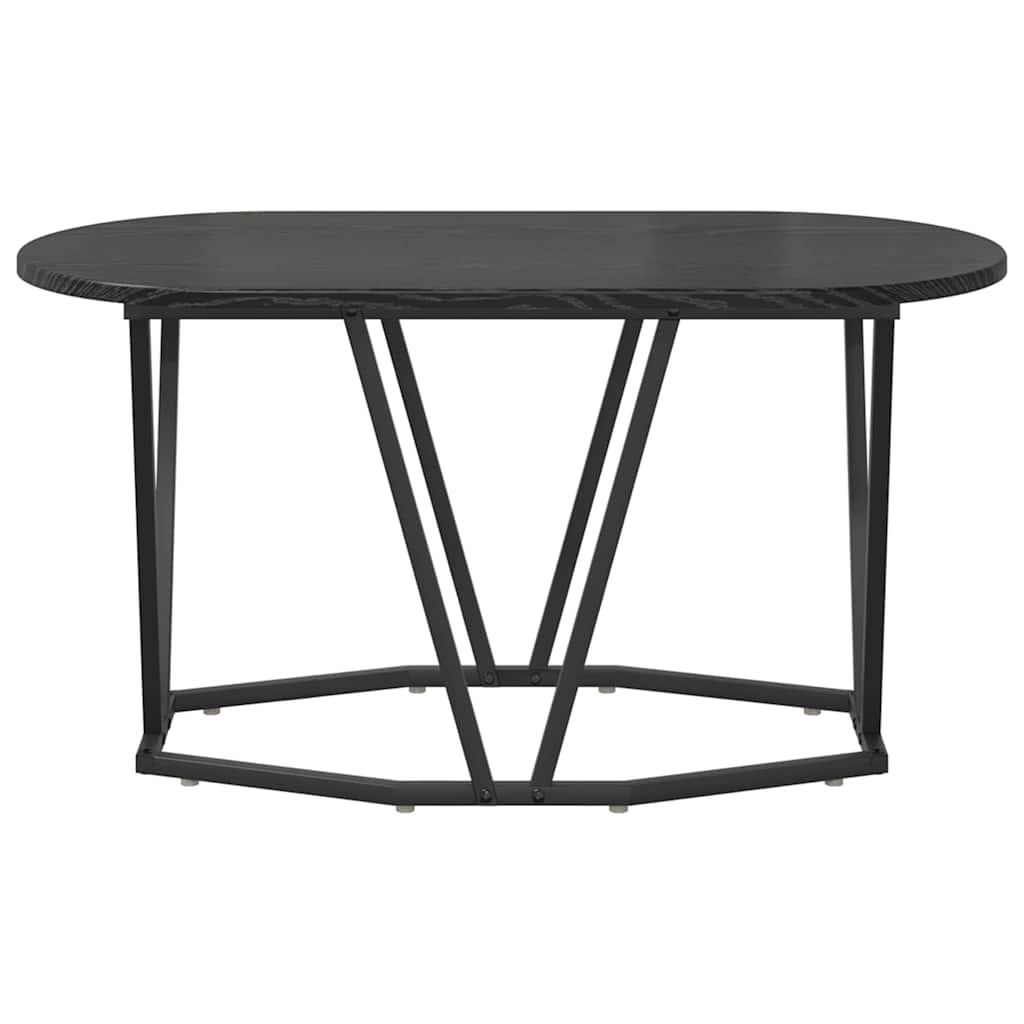 Coffee Table Black Oak 80 x 40 x 40.5 cm