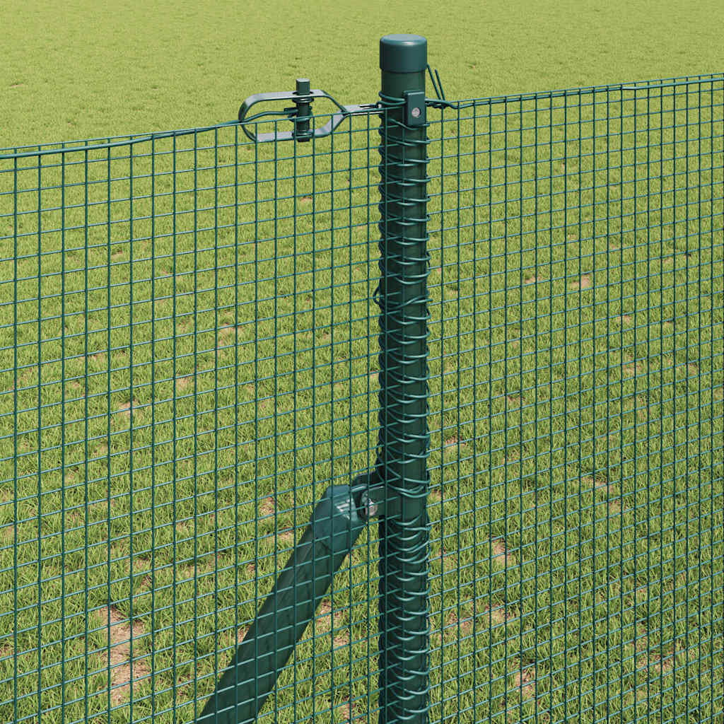 Ground Fix Welded Wire Fence 25 x 1 m (W x H) PVC-Coated Steel