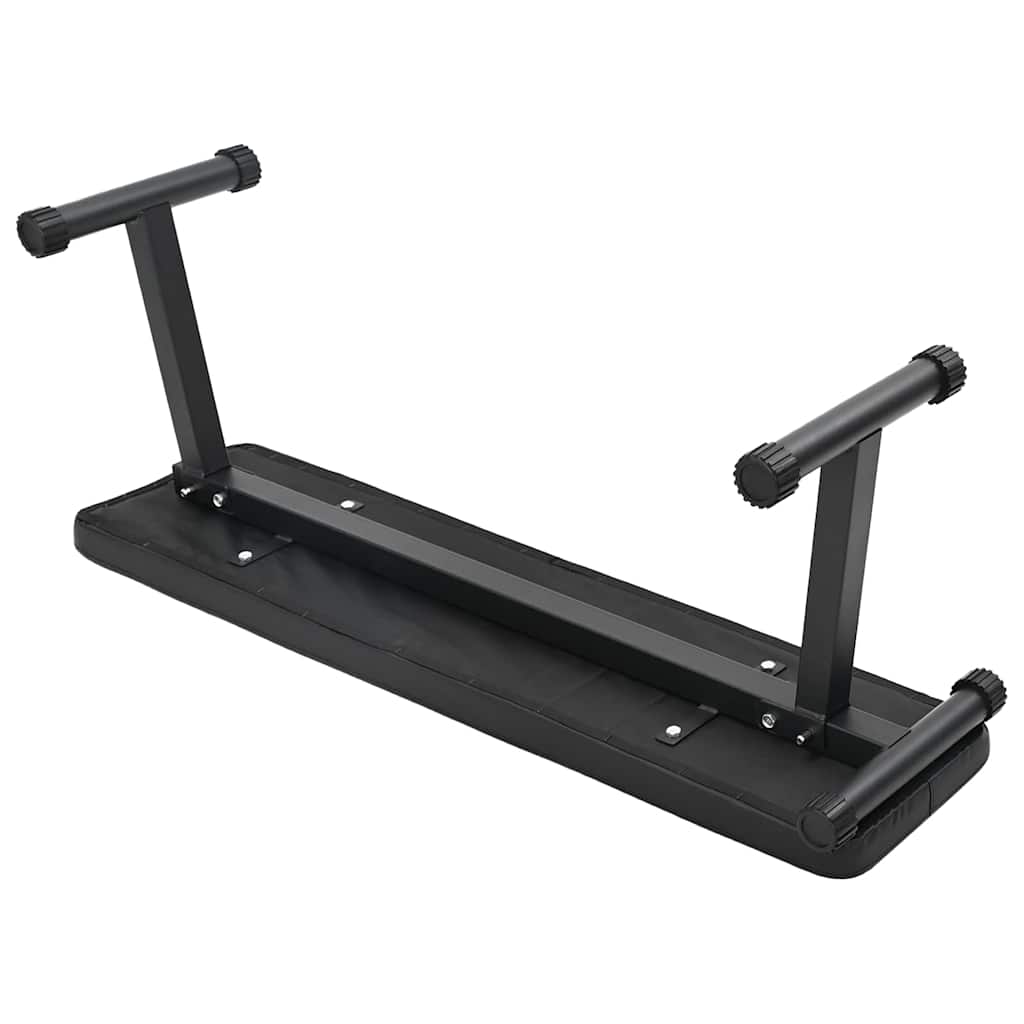 Weight Bench Folding Black 108 x 27 x 41 cm Powder-Coated Steel