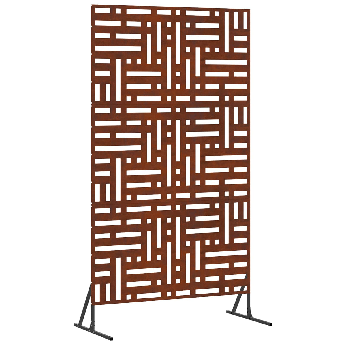 Privacy Screen Grey 100 x 50 x 180 cm Weathering Steel