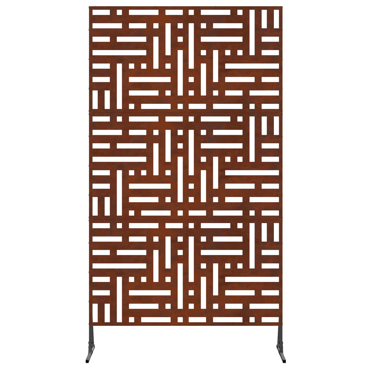 Privacy Screen Grey 100 x 50 x 180 cm Weathering Steel