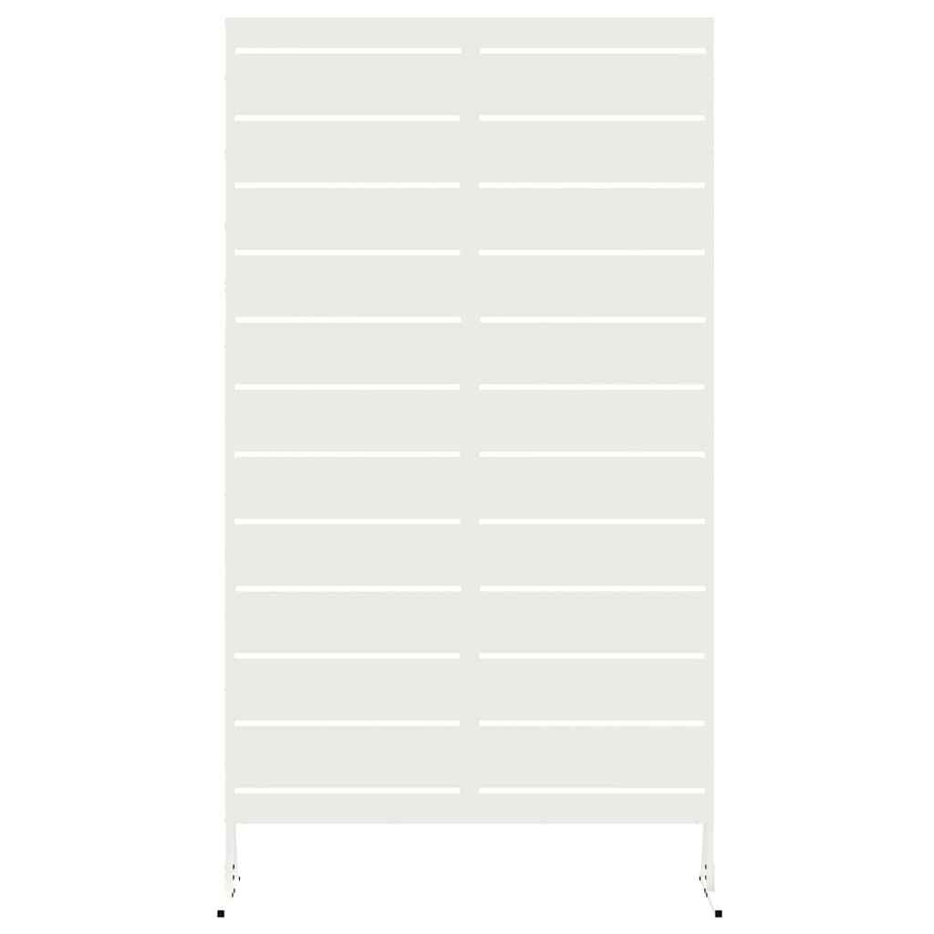 Privacy Screen 100 x 50 x 180 cm Steel White