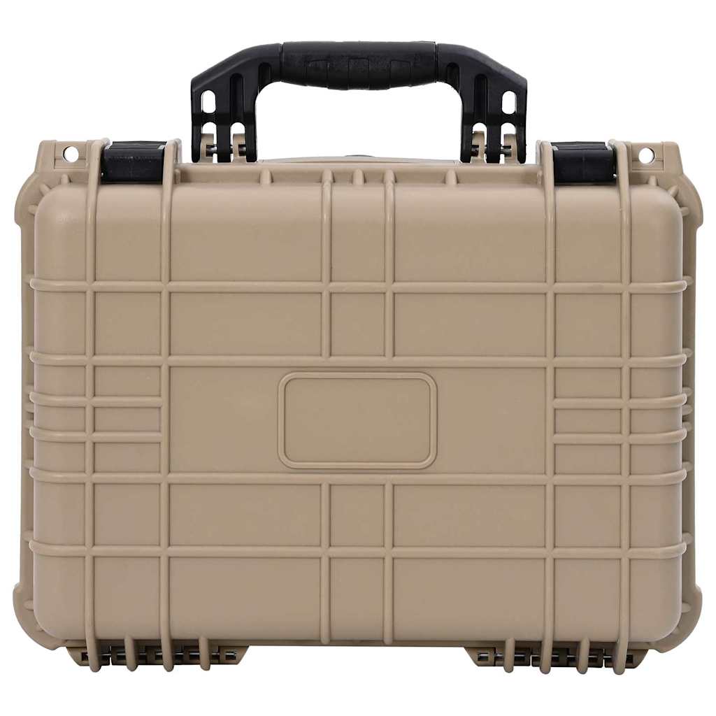 Hard Luggage Case with Storage Sand 40,5 x 33 x 17,5 cm