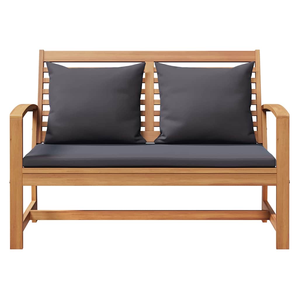 Garden Sofa Set 2 pcs Natural Solid teak wood