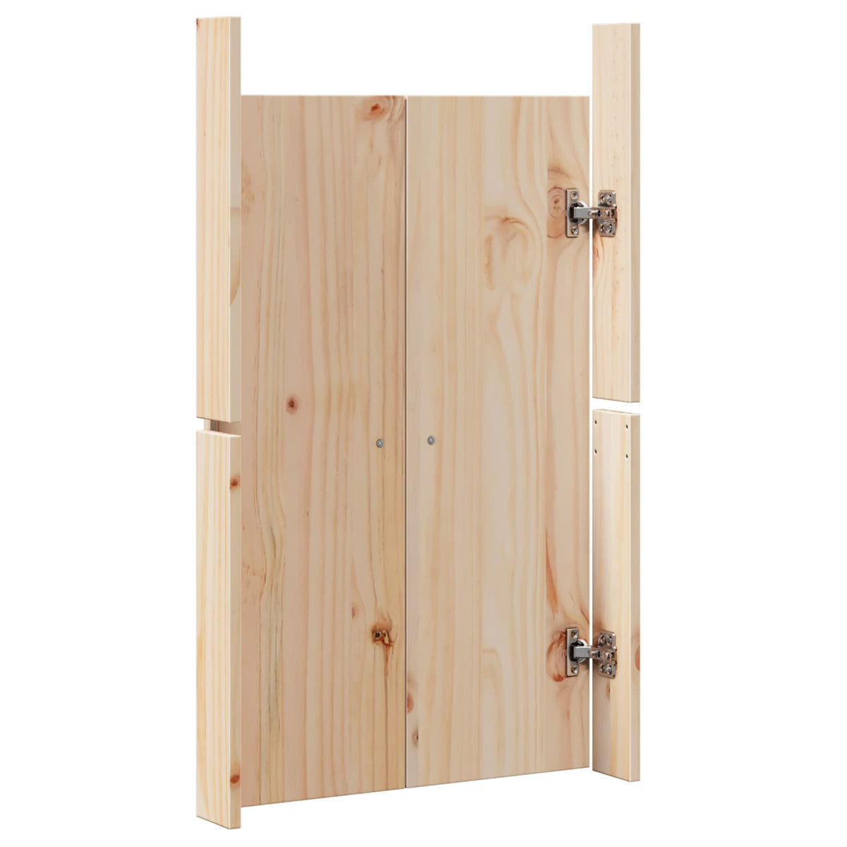 Kitchen Door MEPPEL Brown Oak 50 x 9 x 82 cm Solid Pine wood