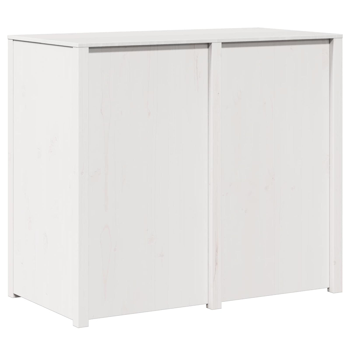 Kitchen Cabinet with Shelf MEPPEL Warm White 106 x 55 x 92 cm