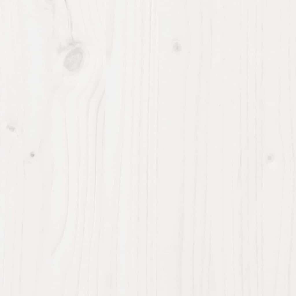 Kitchen Cabinet MEPPEL White 106 x 55 x 64 cm Solid Pine wood