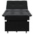 Sofa Bed Black 67 x 194 x 38 cm Velvet