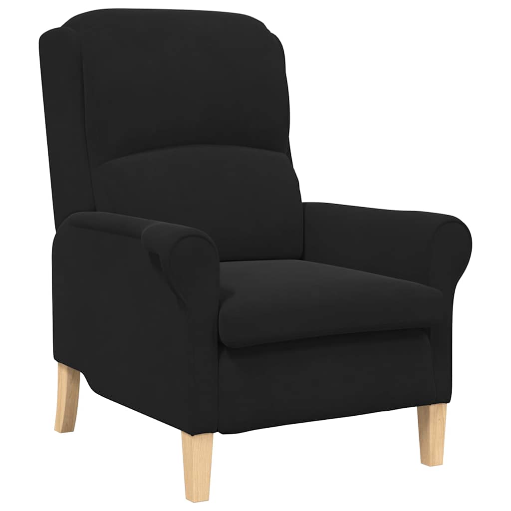 Armchair Black 76 x 94 x 102 cm Velvet