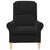 Armchair Black 76 x 94 x 102 cm Velvet