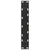 Coffee Table Legs U-Shaped 2 pcs Black 28x(42-43) cm Steel