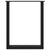 Dining Table Legs U-Shaped 2 pcs Black 60x(72-73) cm Steel