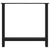 Dining Table Legs Black 2 pcs 70x(72-73) cm Steel