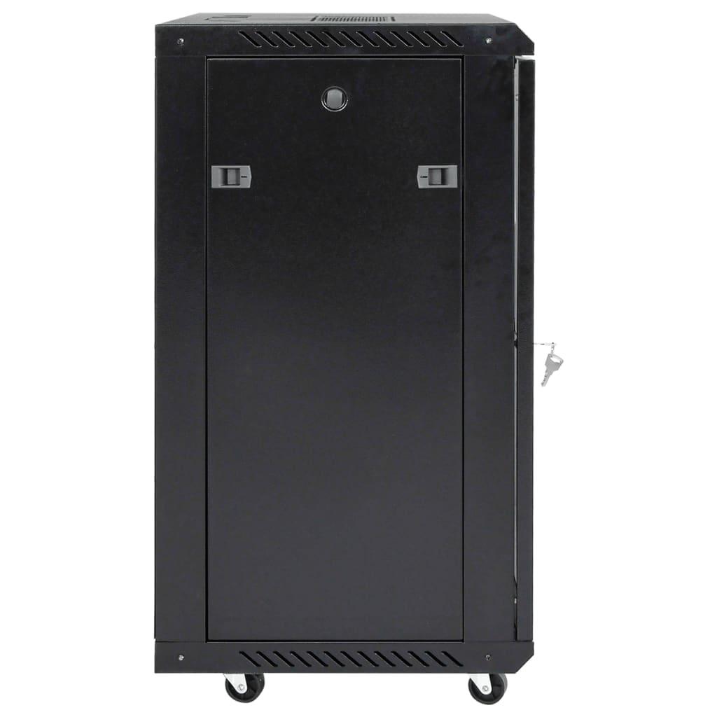 15U Network Cabinet 19" IP20 Black 53x40x80 cm