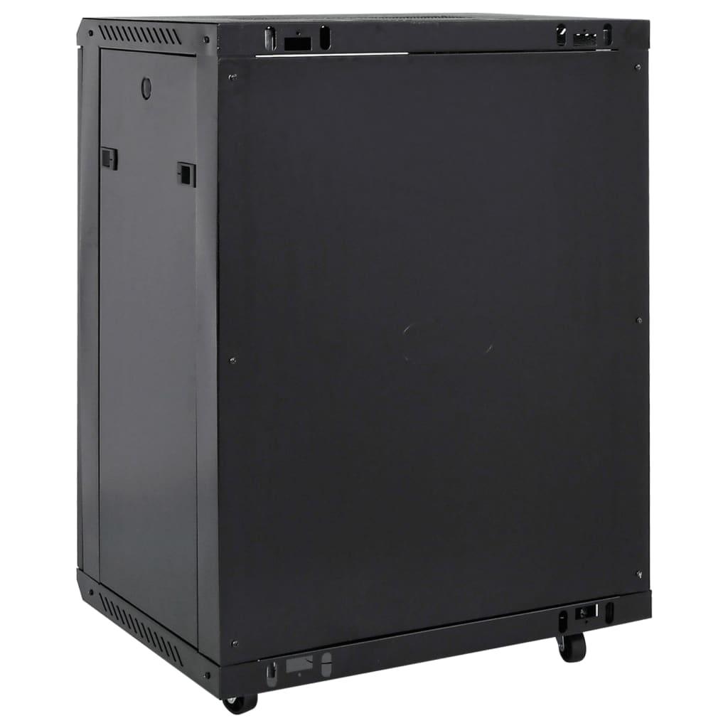 15U Network Cabinet 19" IP20 Black 53x40x80 cm