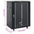 15U Network Cabinet 19" IP20 Black 53x40x80 cm