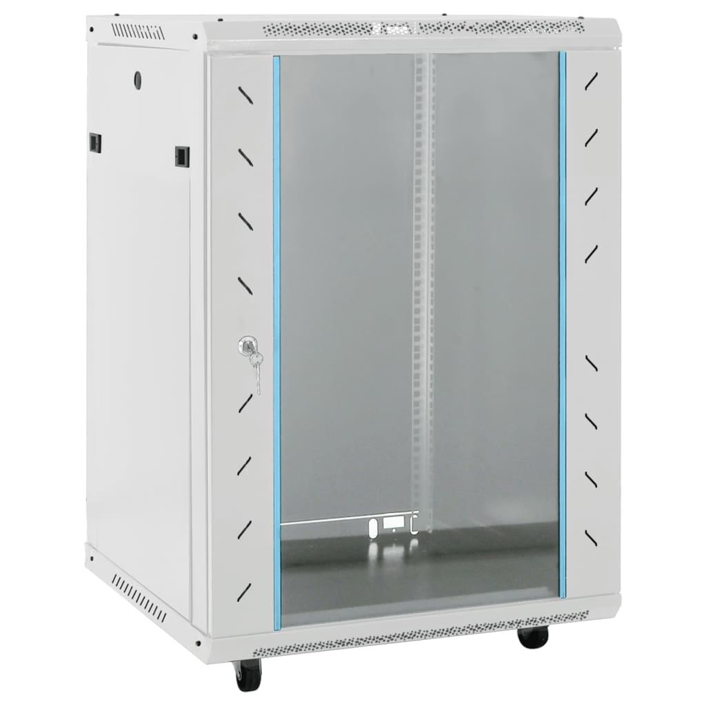 15U Network Cabinet 19" IP20 Grey 60x45x86 cm