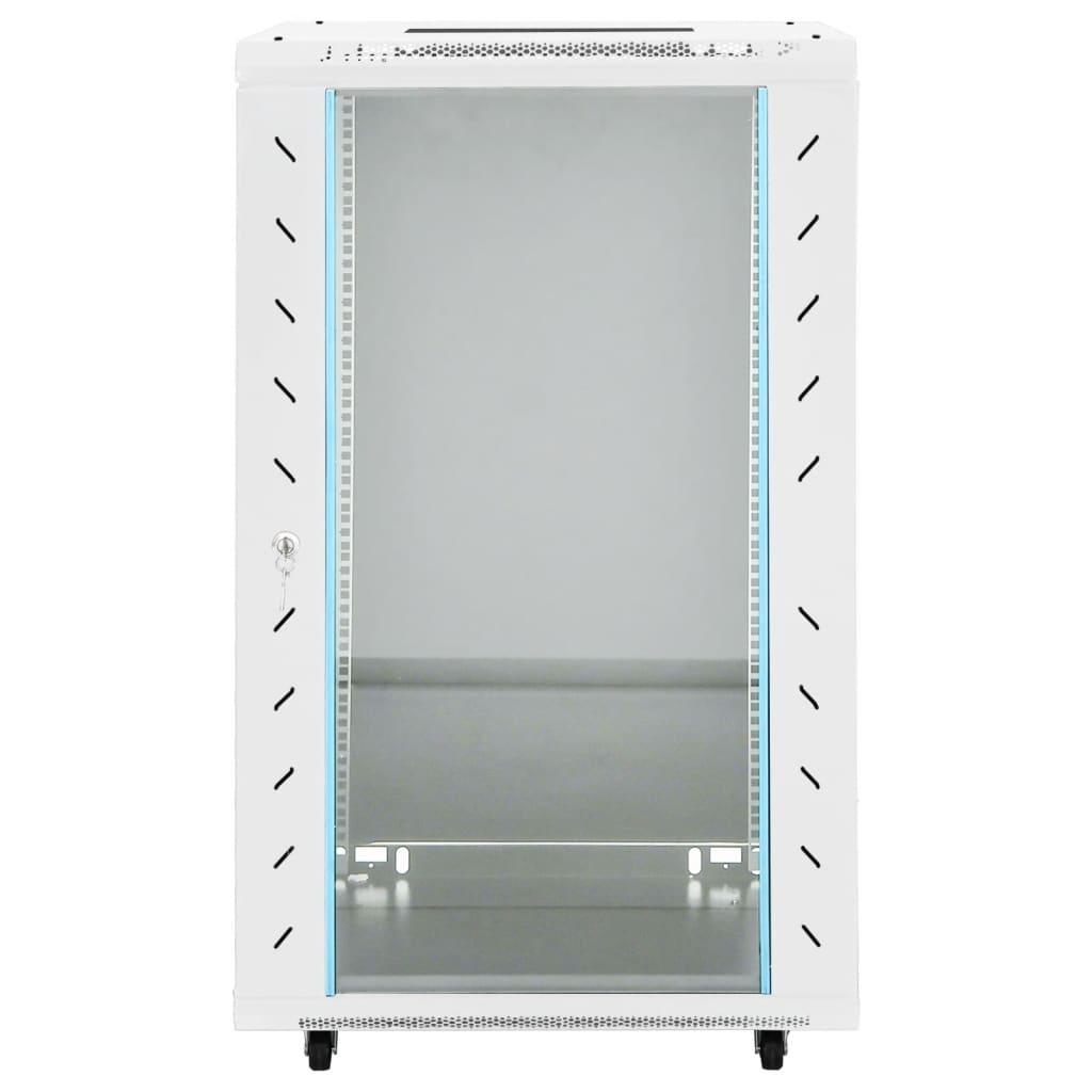 18U Network Cabinet 19" IP20 Grey 60x60x100 cm