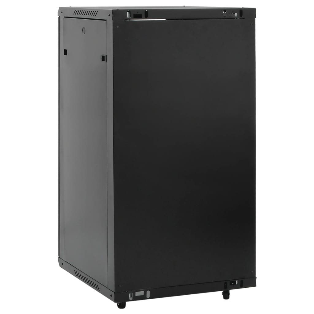 22U Network Cabinet 19" IP20 Black 60x60x120 cm