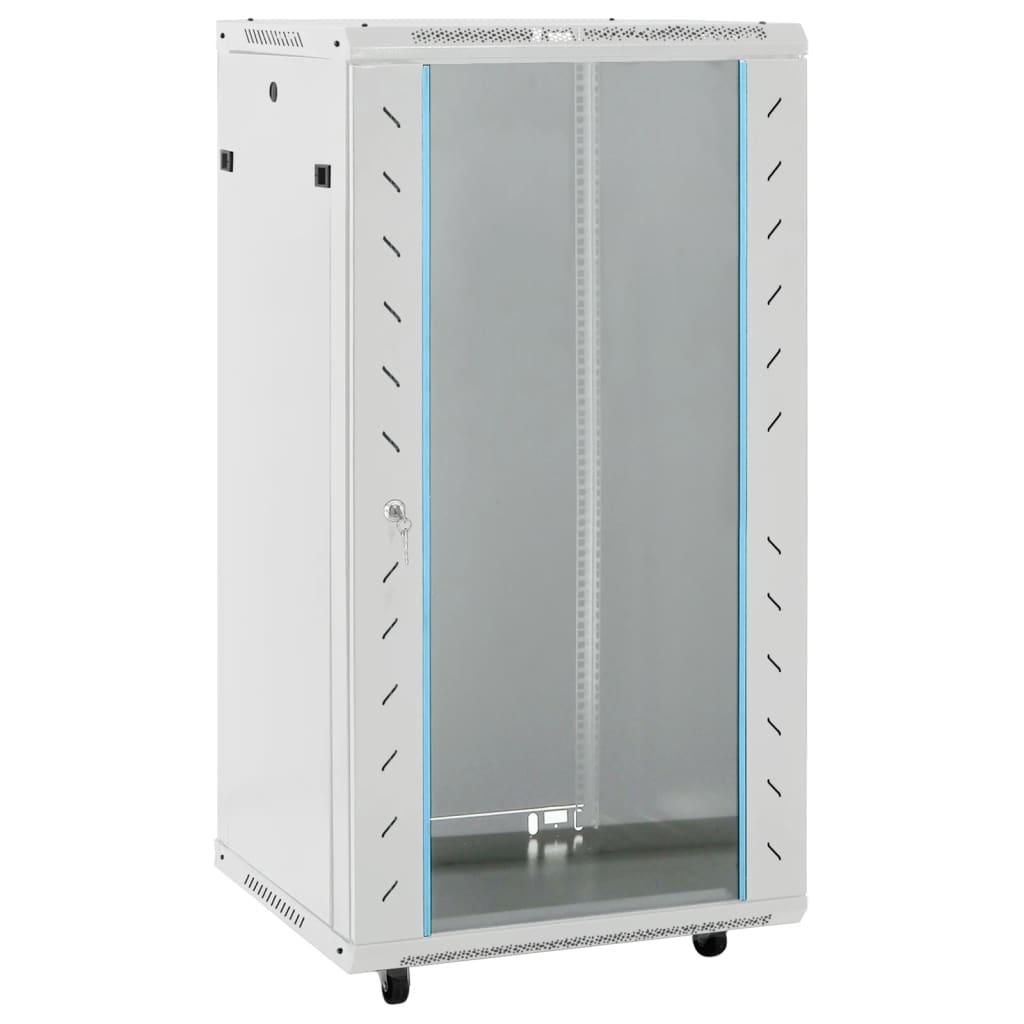 22U Network Cabinet 19&quot; IP20 Grey 60x60x120 cm