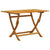 5 Piece Garden Dining Set Solid Wood Eucalyptus