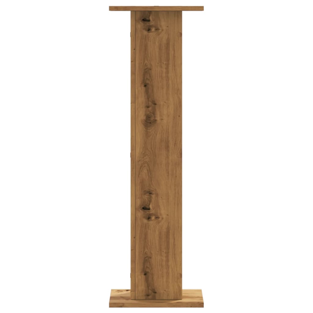 Plant Stands 2 pcs Artisian Oak 30x30x95 cm Engineered Wood