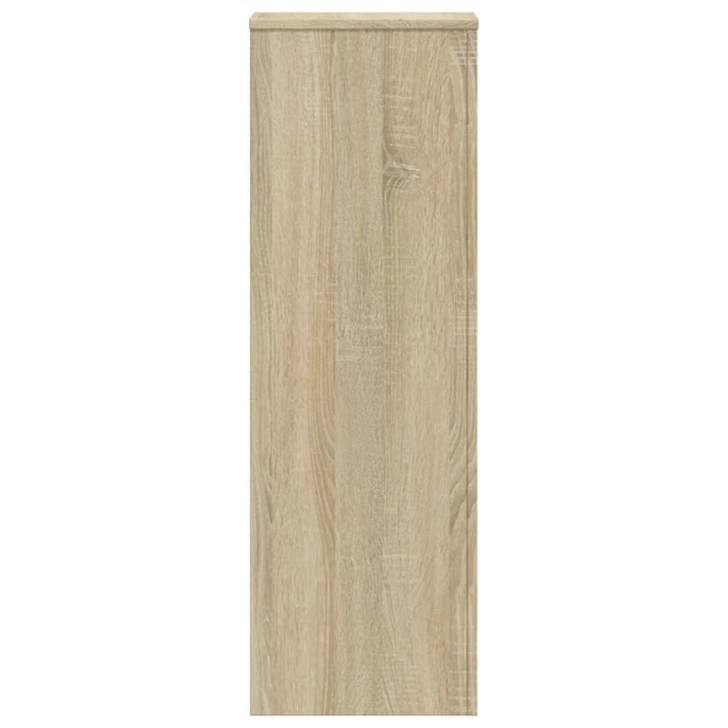 Plant Stands 2 pcs Sonoma Oak 33x33x100 cm Engineered Wood