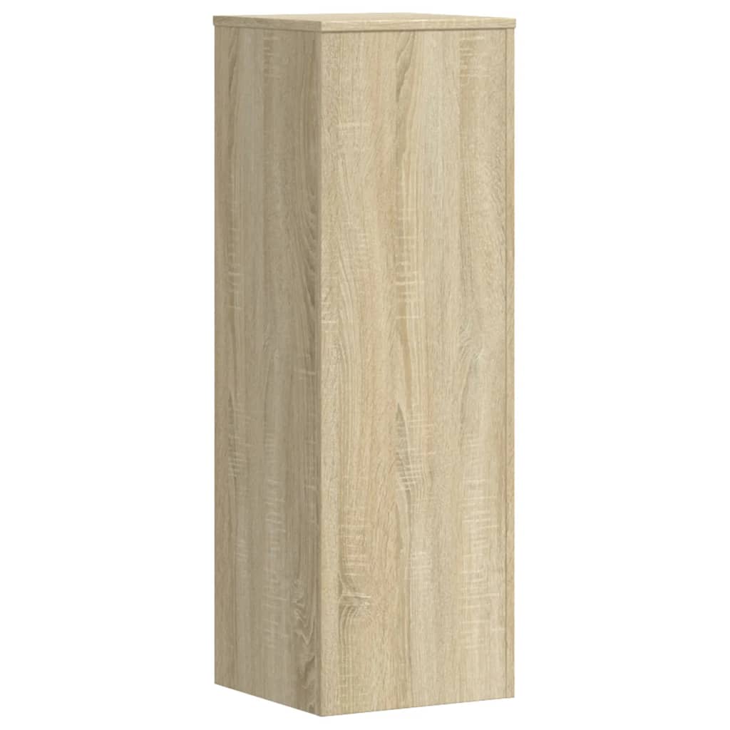 Plant Stands 2 pcs Sonoma Oak 33x33x100 cm Engineered Wood