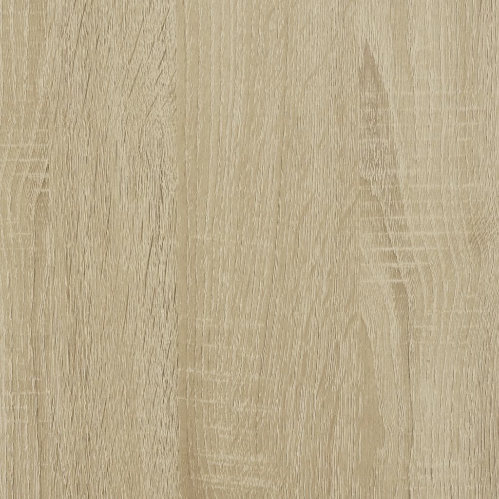 Plant Stands 2 pcs Sonoma Oak 33x33x100 cm Engineered Wood