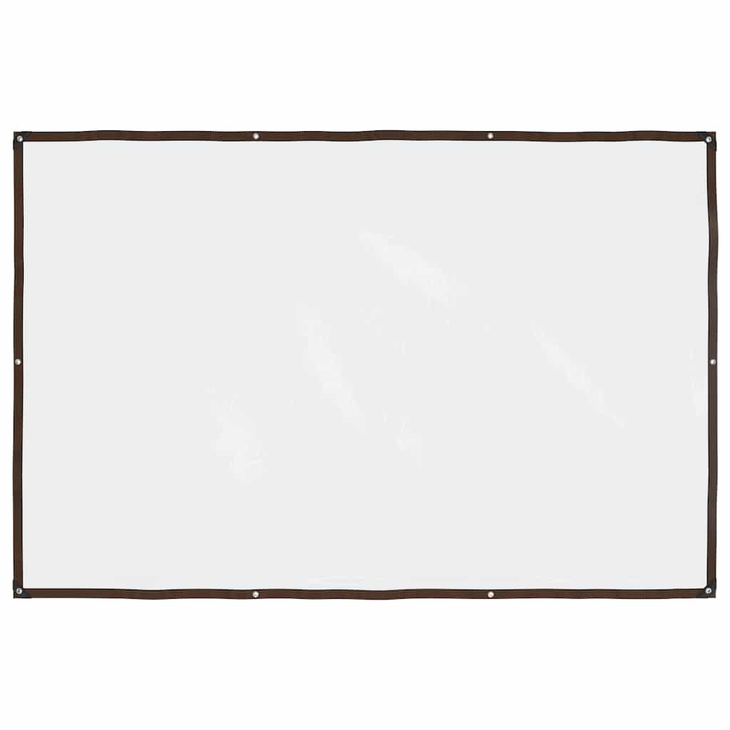 Clear Tarpaulin with Eyelets 2x3 m Polyethylene