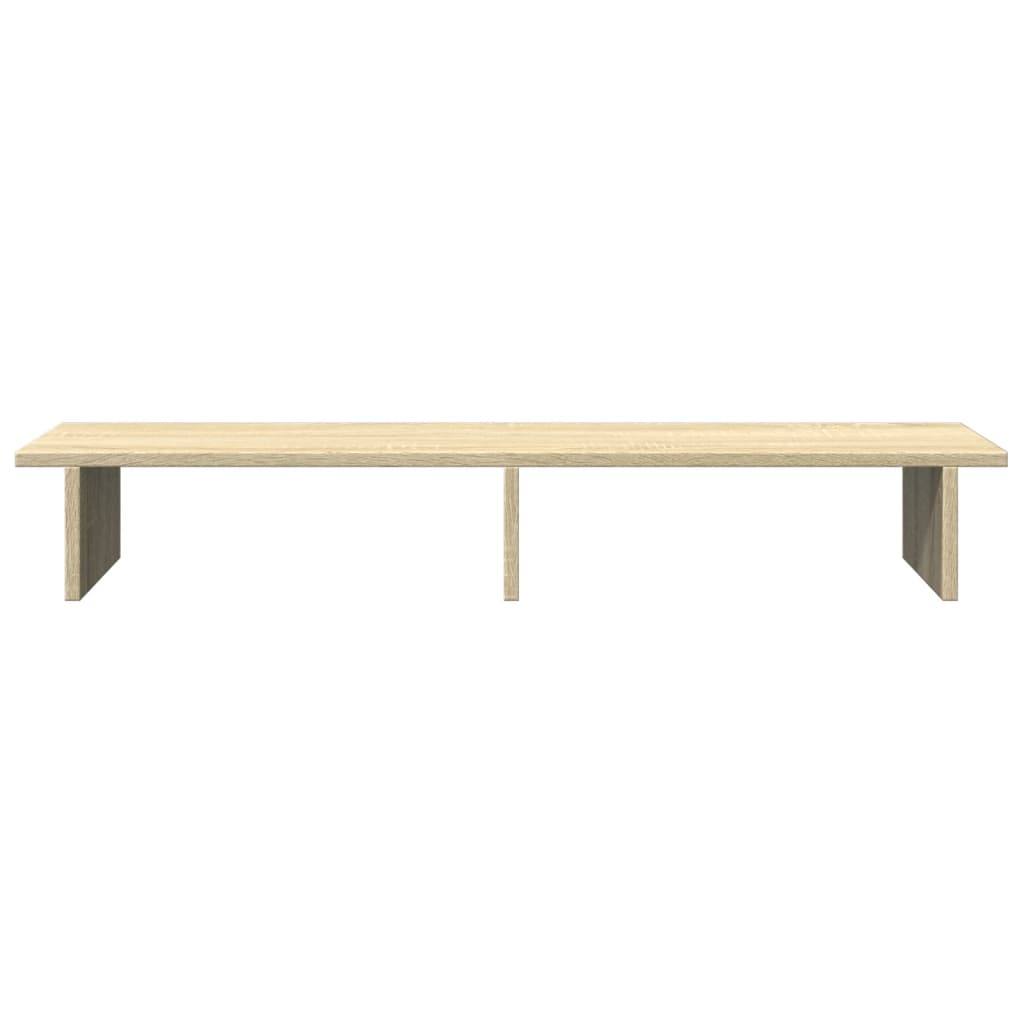 Monitor Stand Sonoma Oak 100x27x15 cm Engineered Wood
