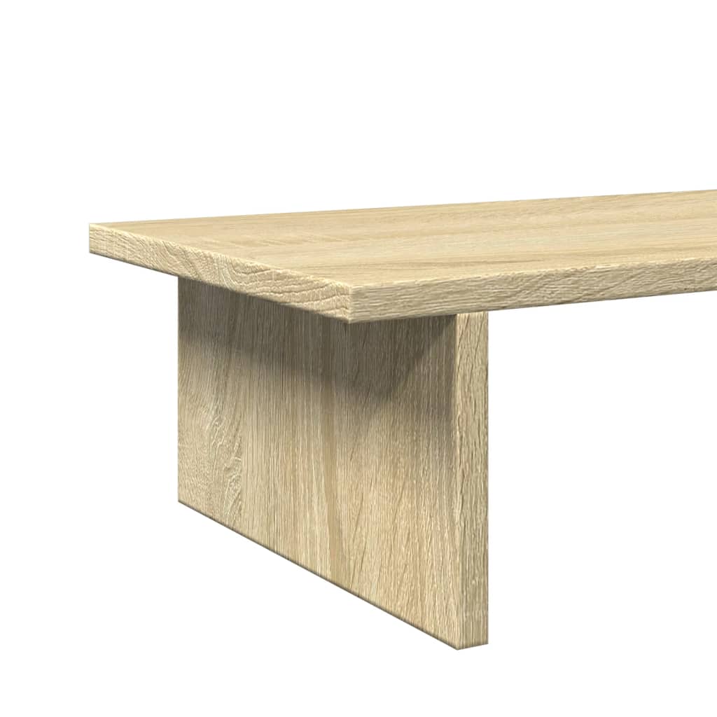 Monitor Stand Sonoma Oak 100x27x15 cm Engineered Wood