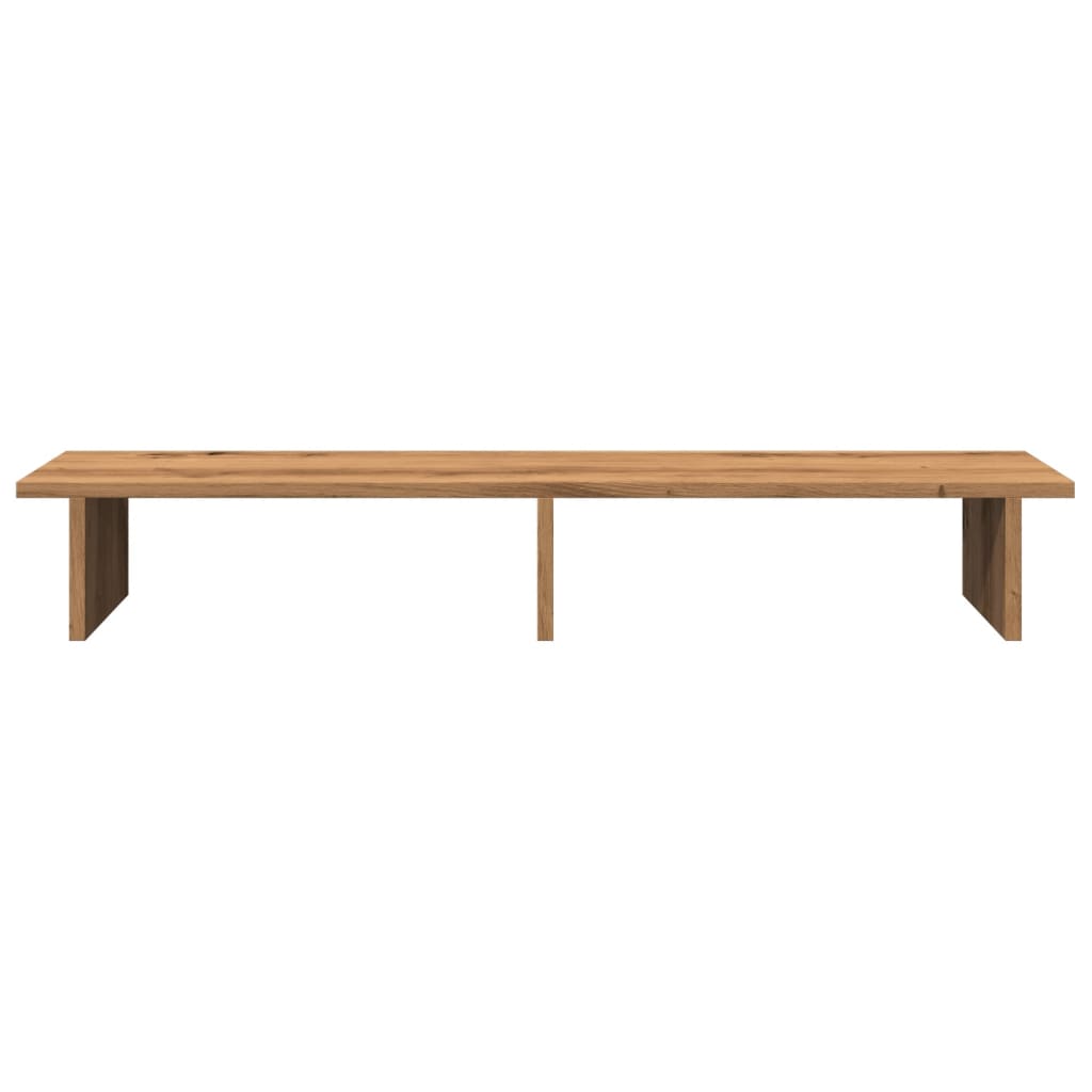 Monitor Stand Artisian Oak 100x27x15 cm Engineered Wood