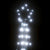 Christmas Tree Light 363 LEDs Cold White 180 cm