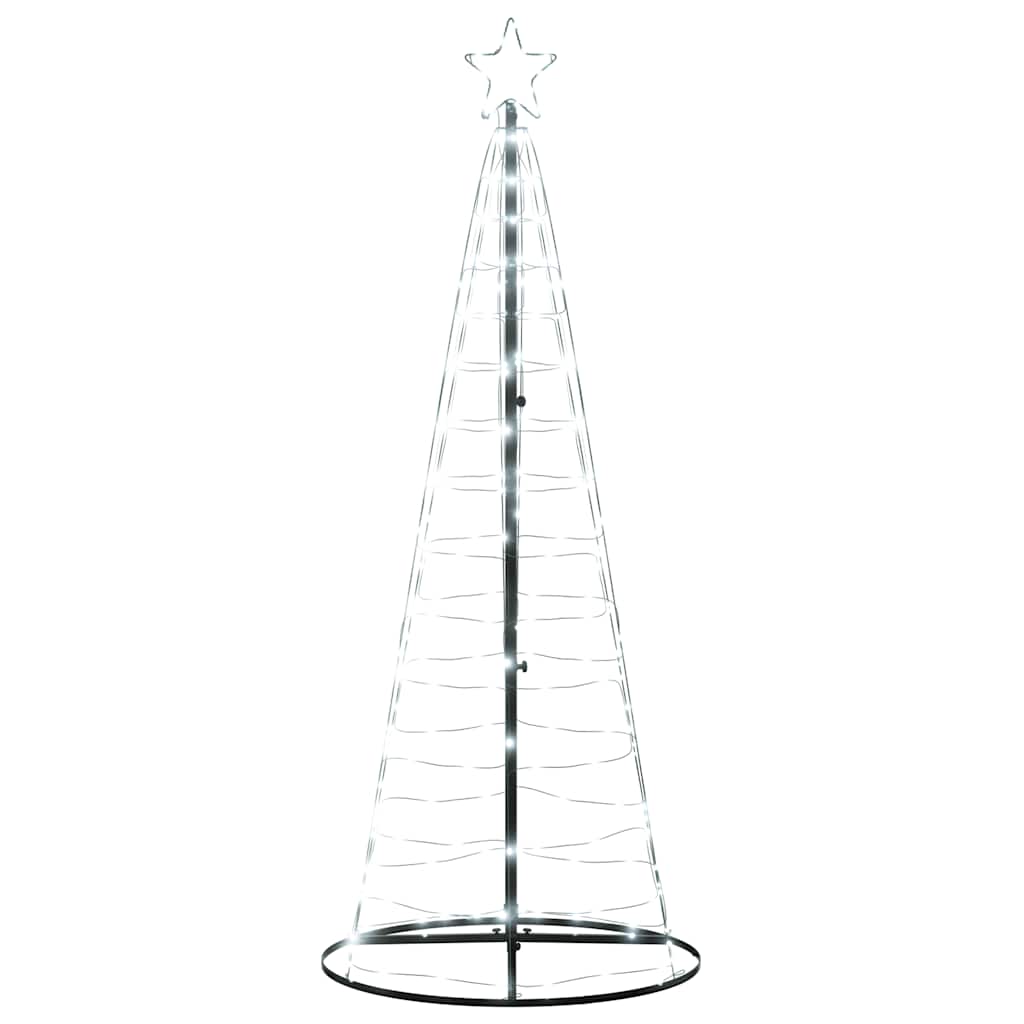 LED Christmas Tree 200 LEDs Cold White 180 cm