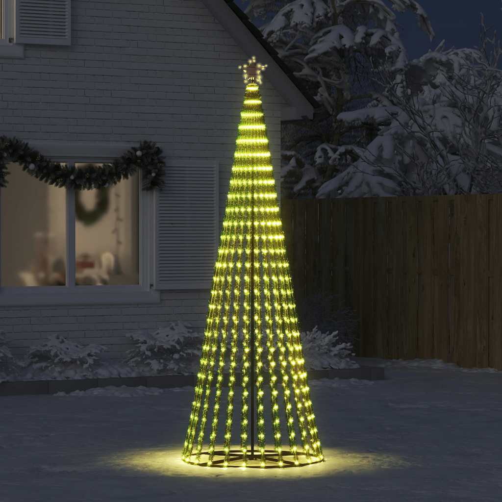 Christmas Tree Light Cone 475 LEDs Warm White 250 cm