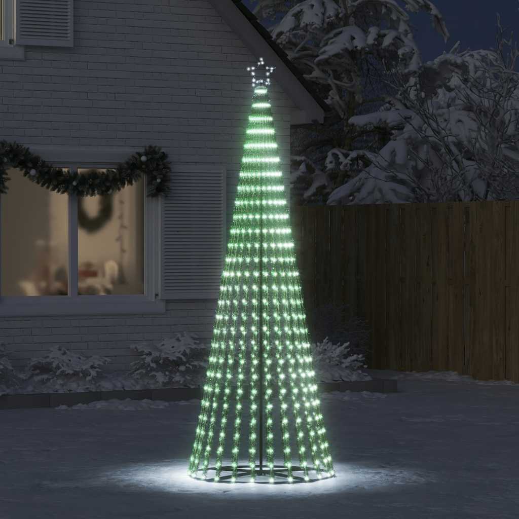 Christmas Tree Light Cone 475 LEDs Cold White 250 cm