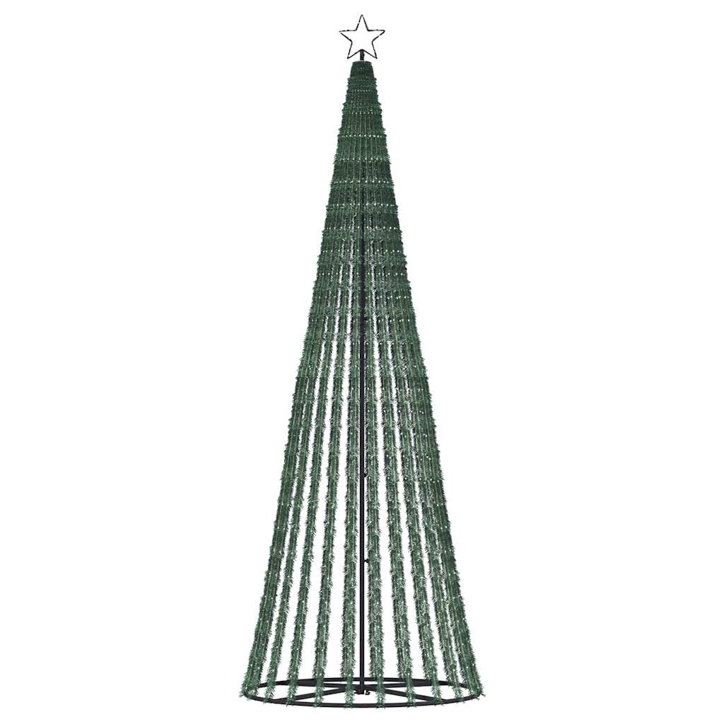 LED Christmas Tree 475 LEDs Cold White 250 cm