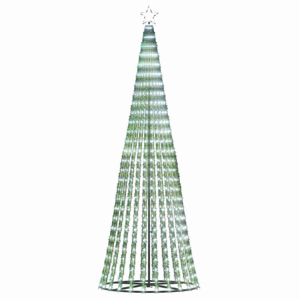 Christmas Tree Light Cone 475 LEDs Cold White 250 cm