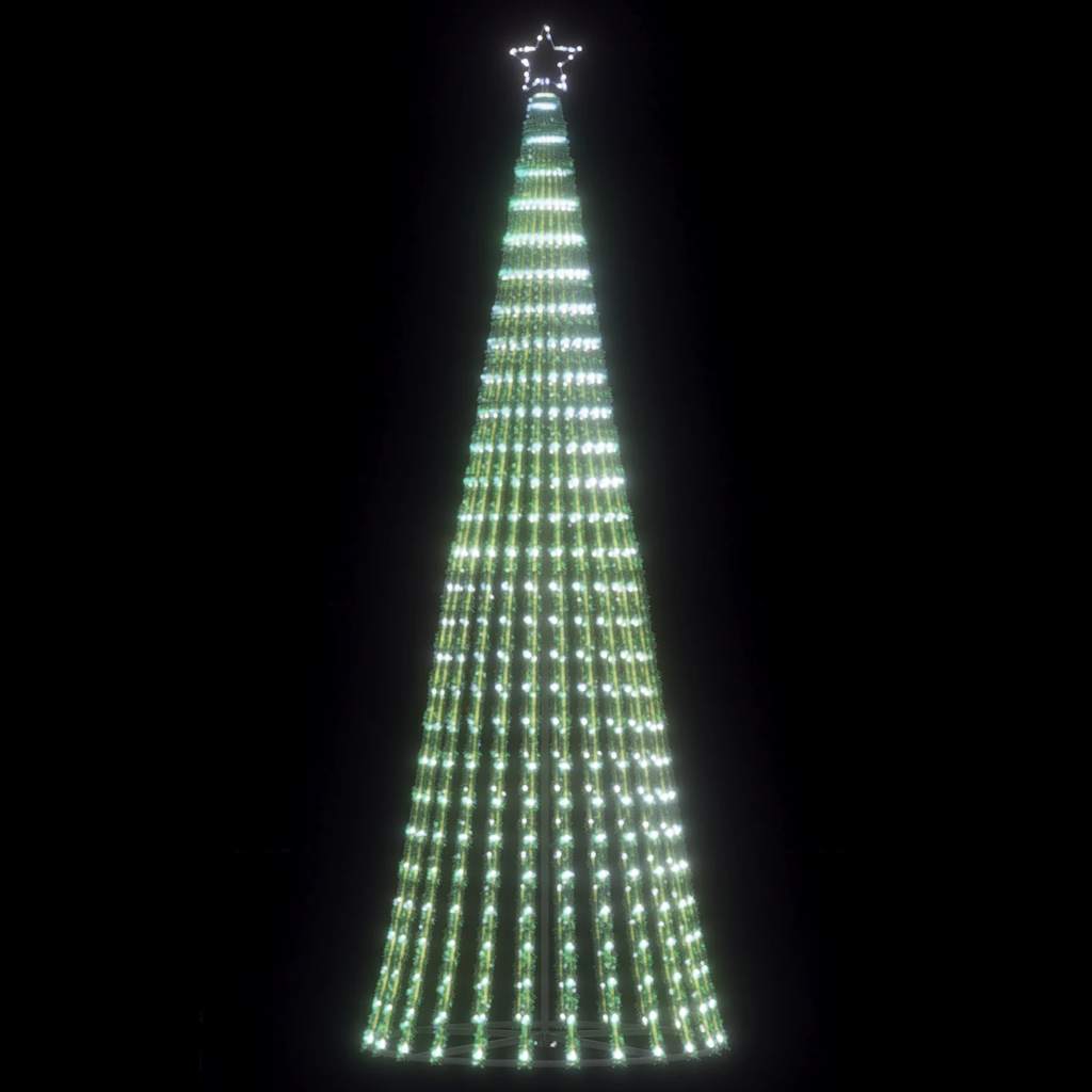 Christmas Tree Light Cone 475 LEDs Cold White 250 cm