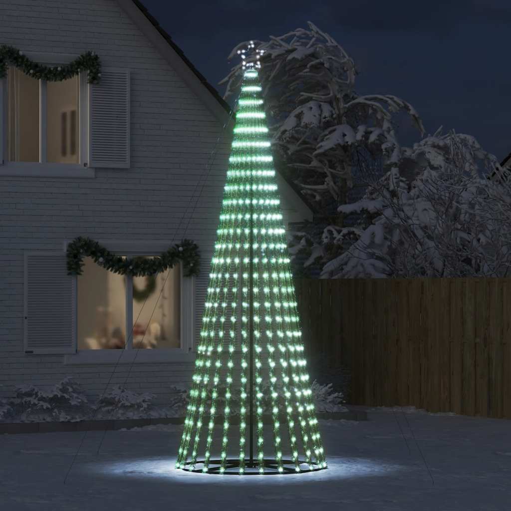 Christmas Tree Light Cone 1028 LEDs Cold White 400 cm