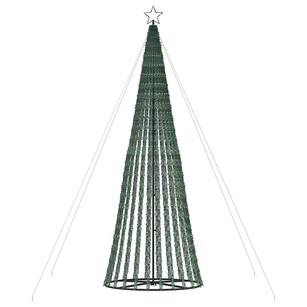 Christmas Tree Light Cone 1028 LEDs Cold White 400 cm