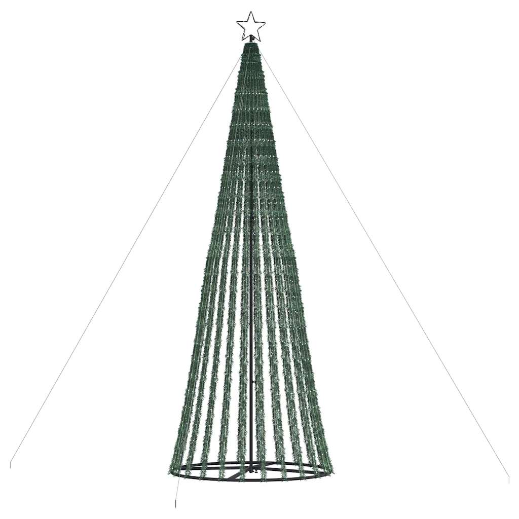 Christmas Tree Light Cone 1028 LEDs Cold White 400 cm