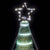 Christmas Tree Light Cone 1028 LEDs Cold White 400 cm