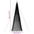 Christmas Tree Light Cone 1028 LEDs Cold White 400 cm