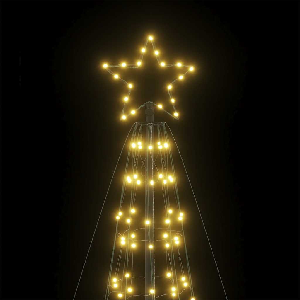 LED Christmas Tree with Spikes 1534 LEDs Warm White 500 cm
