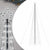 Christmas Tree Light with Spikes 1534 LEDs Cold White 500 cm