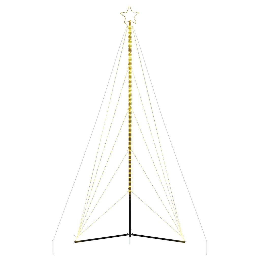 LED Christmas Tree 615 LEDs Warm White 404.5 cm