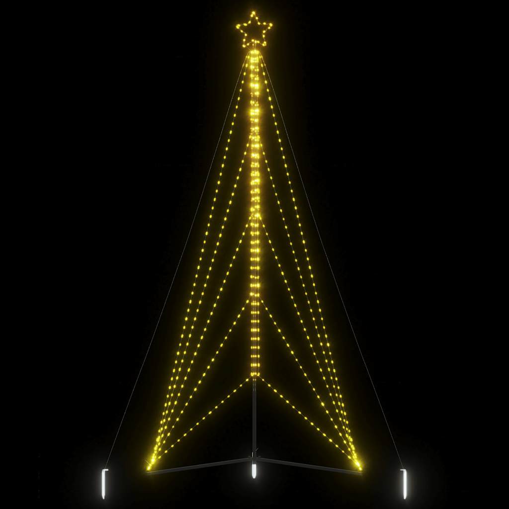 Christmas Tree Light 615 LEDs Warm White 404.5 cm